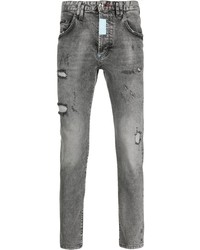 Philipp Plein Distressed Skinny Cut Jeans