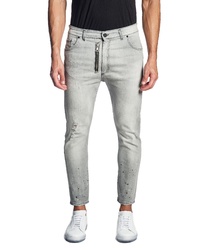 Jared Lang Distressed Skinny Jeans