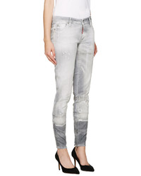 Dsquared2 Grey Skinny Jeans