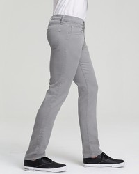 J Brand Jeans Tyler Stretch Twill Slim Fit In Fog Grey