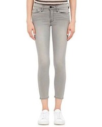 Frame Denim Le Skinny De Jeanne Crop Jeans Grey