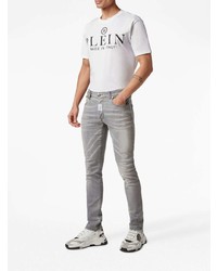 Philipp Plein Logo Patch Skinny Jeans