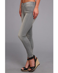 Calvin Klein Jeans Mid Rise Ankle Skinny In Soft Grey