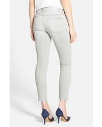 7 For All Mankind Mid Rise Crop Skinny Jeans