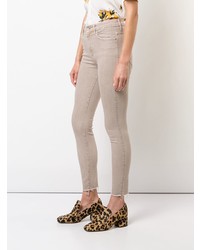 Mother Raw Cuff Skinny Jeans
