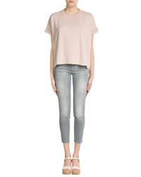 7 For All Mankind Seven For All Mankind Cropped Skinny Jeans