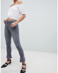 Parisian Skinny Jeans With Flare Hem