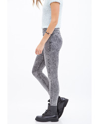 Forever 21 Stone Washed Jeggings