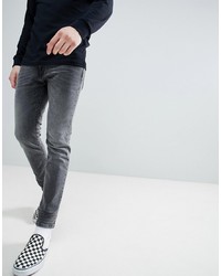 Wrangler Super Skinny Jeans Grunge Grey