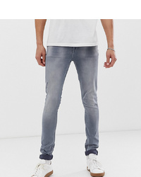 ASOS DESIGN Tall Super Skinny Jeans In Dusty Grey