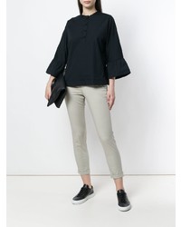 Fay Cropped Skinny Trousers