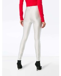 Unravel Project High Waisted Lace Up Skinny Trousers