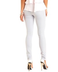 Charlotte Russe Pull On High Waisted Skinny Pants