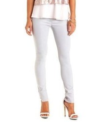 Charlotte Russe Pull On High Waisted Skinny Pants