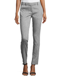 L.A.M.B. Stretch Skinny Pants Silver Gray