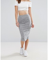 Glamorous Body Conscious Midi Skirt