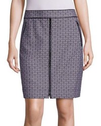 Tory Burch Chaumont Zip Front Skirt