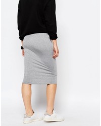 Boohoo Jersey Midi Skirt
