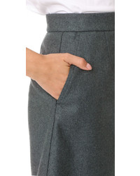 Acne Studios Suraya Flannel Skirt