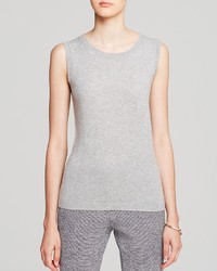 Bloomingdale's C By Sleeveless Cashmere Shell