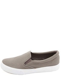 Charlotte Russe Canvas Slip On Sneakers
