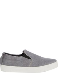 Collection Privée? Collection Prive Orsty Slip On Sneakers Grey