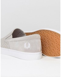 Fred Perry Underspin Slipon Woven Sneakers