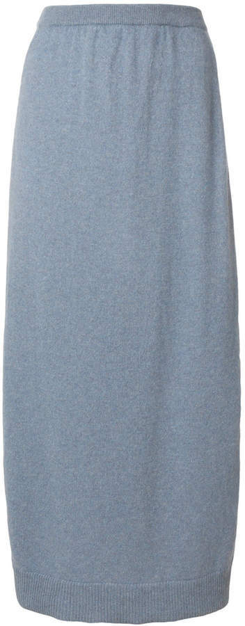 Pringle Of Scotland Side Slit Midi Skirt, $796 | farfetch.com | Lookastic