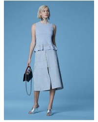 Diane von Furstenberg Patch Pocket Midi Skirt