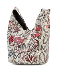 Elisabeth Weinstock Malibu Graffiti Shoulder Bag