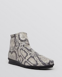 Arche Booties Baryky Alison Snake Print