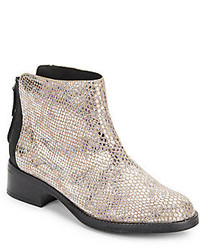 Gentle Souls Pod Pie Snake Embossed Leather Ankle Boots