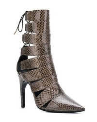 Versace Pointed Studded Boots