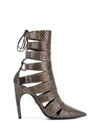Versace Pointed Studded Boots