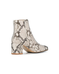 Atp Atelier Snake Effect Mei 60 Ankle Boots