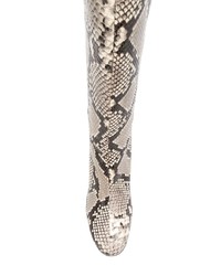 Gia Couture Snakeskin Over The Knee Boots