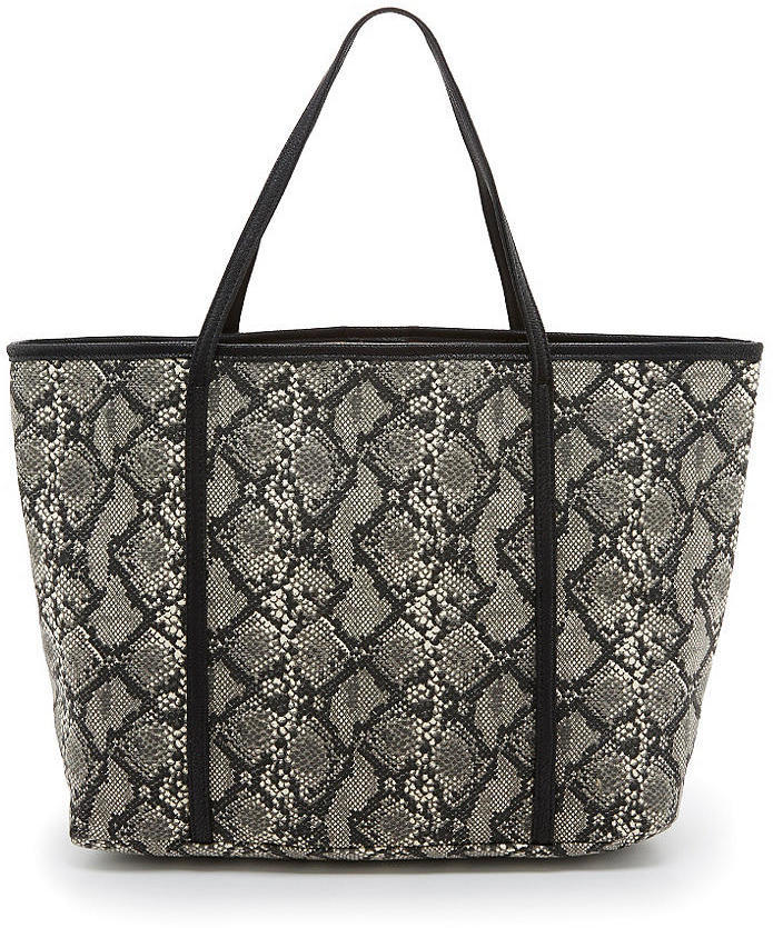 kate landry snakeskin purse