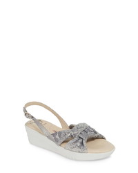 Amalfi by Rangoni Gioconda Slingback Wedge Sandal