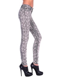 Big Star Alex Mid Rise Skinny Snake