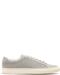 Common Projects Achilles Low Top Perforated Nubuck Trainers