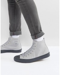 Converse Chuck Taylor All Star Ii Hi Sneakers In Gray 155702c