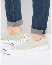 Converse Jack Purcell Ox Sneakers In Gray 155629c