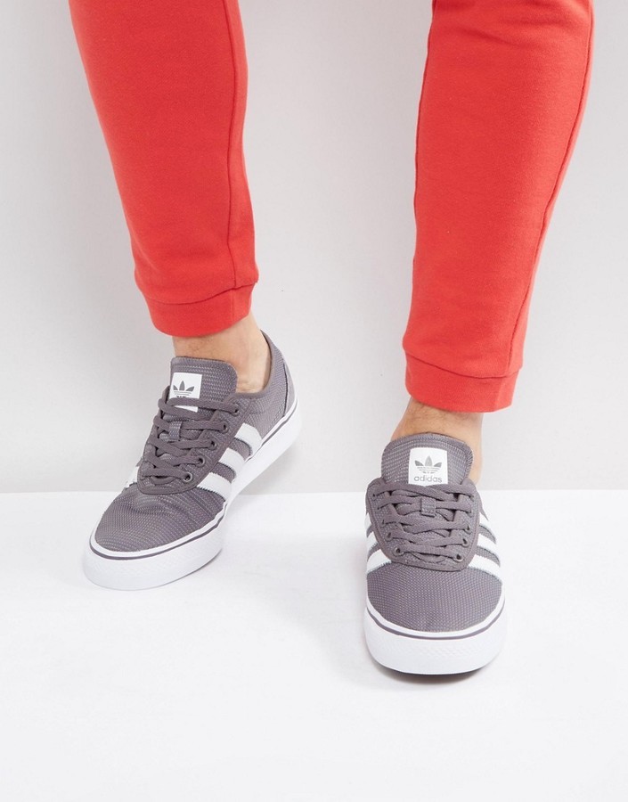 Tot ziens subtiel maagpijn adidas Originals Adi Ease Sneakers In Gray Bb8470, $45 | Asos | Lookastic