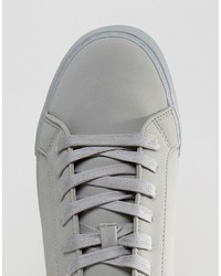 Asos Sneakers In Gray Block