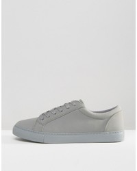 Asos Sneakers In Gray Block