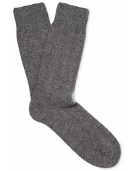 Anderson Sheppard Merino Wool Blend Socks