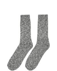 Norse Projects Black Ebbe Melange Socks
