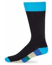 Bruno Magli Color Block Socks