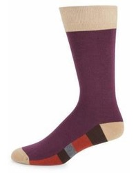 Bruno Magli Color Block Socks
