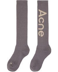 Acne Studios Gray Knee High Socks